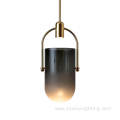 small modern matte black pendant light